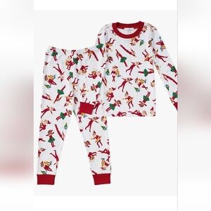 Elf on the shelf pajama set Pottery Barn Kids- size 2T